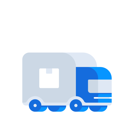 logistic, delivery, truck, van, transport, transportation, package_512px